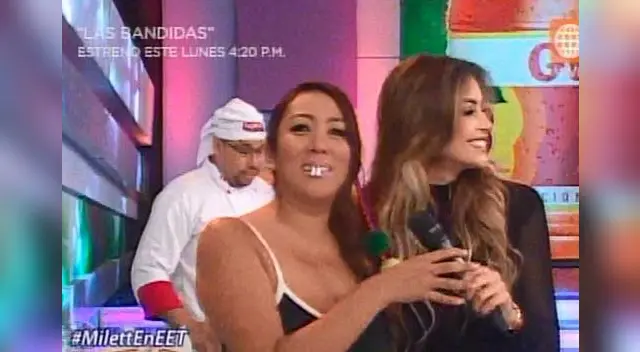 Milett y su primera canción. 