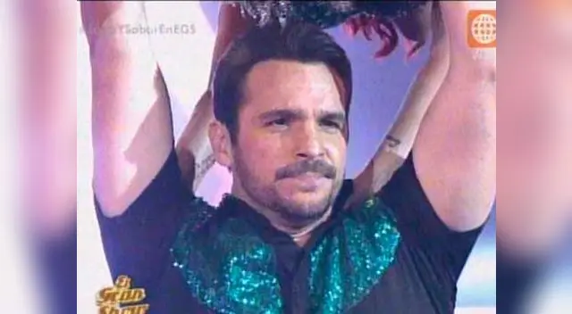 Ismael La Rosa en El gran show.