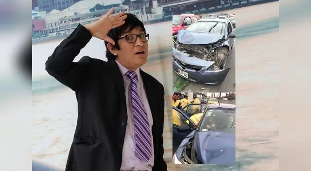 Choque fue bastante violento.