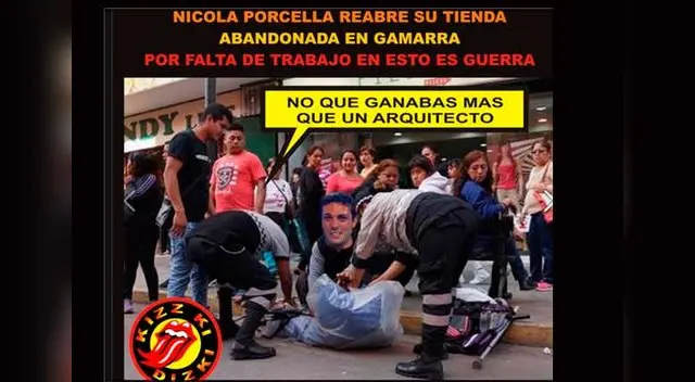 Nicola Porcella reabrió su tienda. Nicola Porcella reabrió su tienda.