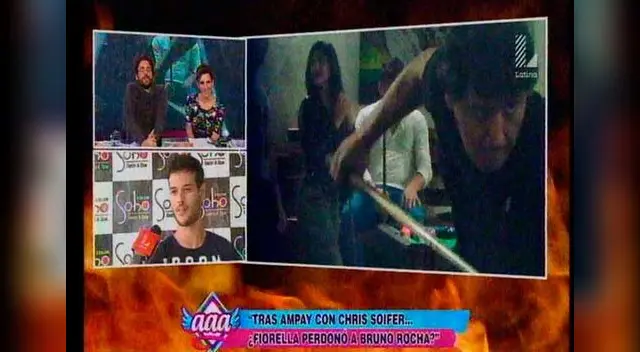 Bruno Rocha saca cuerpo de tema Chris Soifer. Bruno Rocha saca cuerpo de tema Chris Soifer.