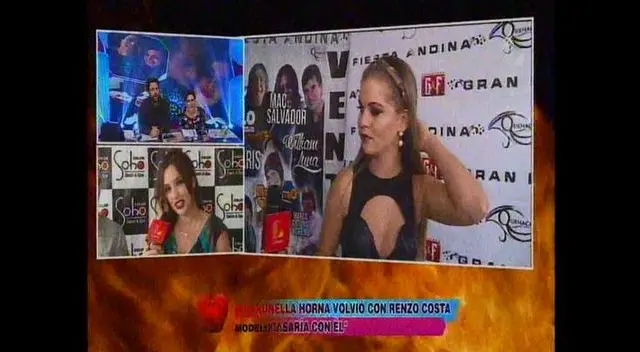 Rosángela y Brunella pelean por Renzo. 