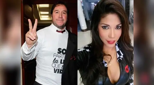 Julio Andrade elogia cualidades de Karen Dejo.