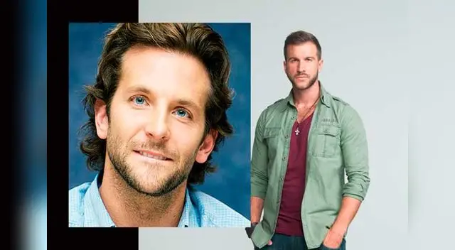 David Villanueva y Bradley Cooper. 