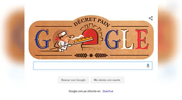 Doodle de Google de este domingo 13 de setiembre del 2015. Doodle de Google de este domingo 13 de setiembre del 2015.