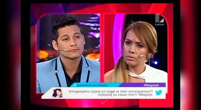 Luigi Carbajal se besó hace un mes atrás con Dorita Orbegoso.