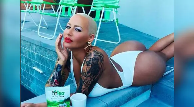 Dicen que Kanye regresó con Amber. 