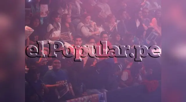 Al principio el público se mostraba confundido por lo que estaba ocurriendo