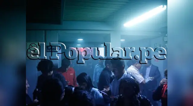 El público fue evacuado por la producción de Gisela