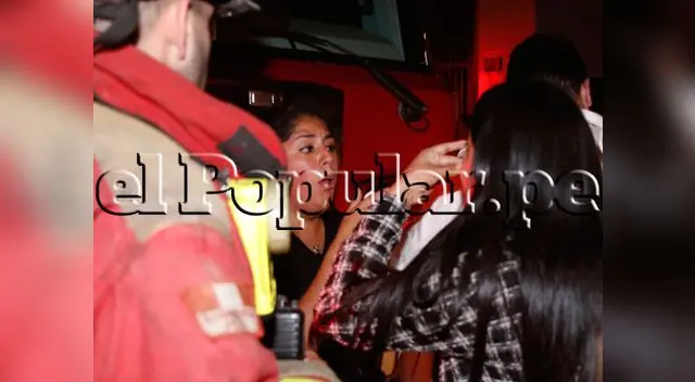 Dos personas se vieron afectadas por la inhalación de humo