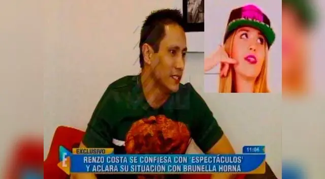 Renzo Costa prefirió alejarse de Brunella, pero no descarta estar con ella en 2016. Renzo Costa prefirió alejarse de Brunella, pero no descarta estar con ella en 2016.
