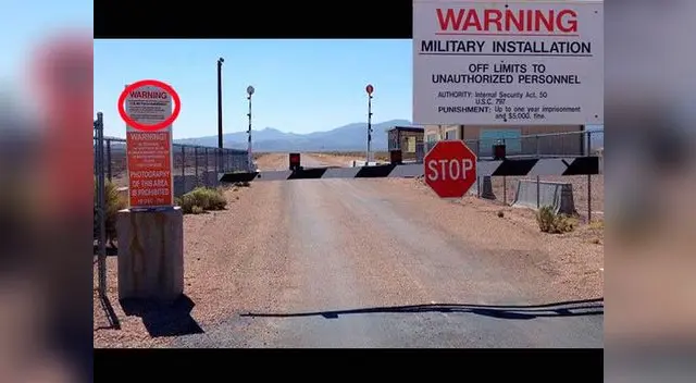 No se puede ingresar a la base militar del Área 51. No se puede ingresar a la base militar del Área 51.