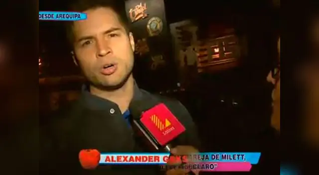 Animador habló fuerte de su ex pareja