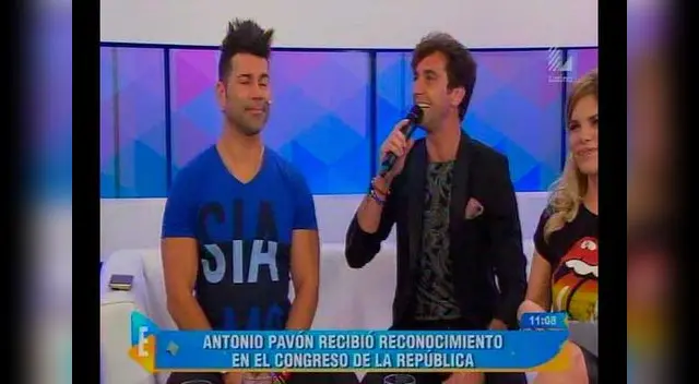 Antonio Pavón no recibió reconocimiento del Congreso sino del PJ. 