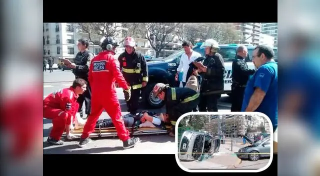 Así quedó el vehículo del ex goleador del Real Madrid