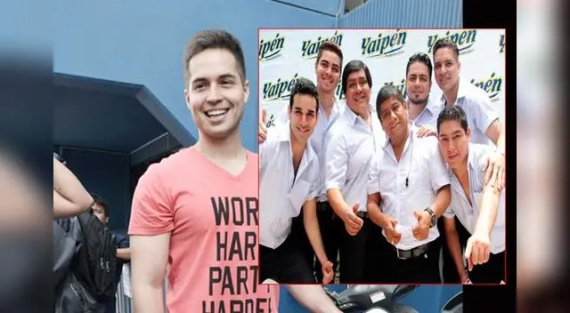 Alexander Geks vocalista de los hermanos Yaipén. 