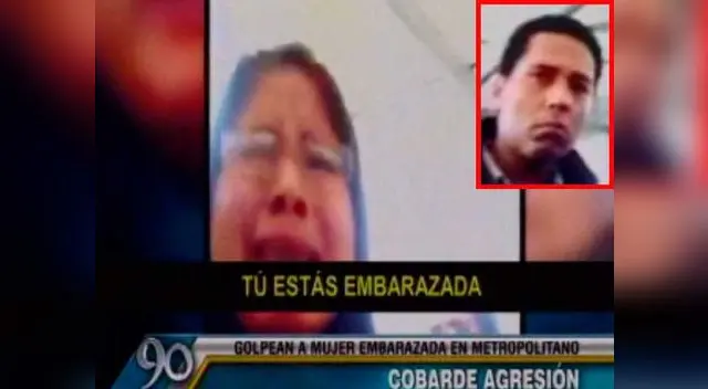 Embarazada es resguardada por los policías y su agresor no se disculpa. Embarazada es resguardada por los policías y su agresor no se disculpa.