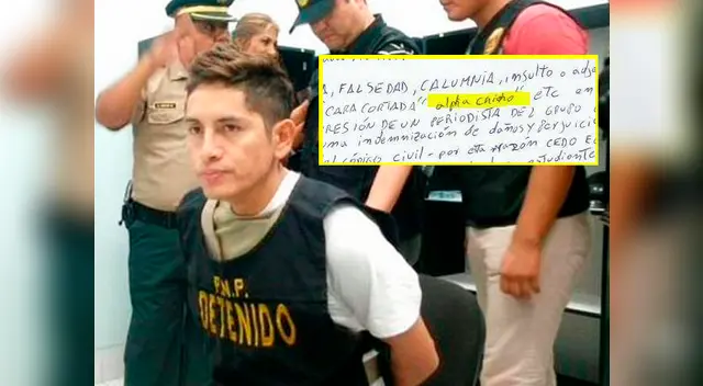 Carta de Gerald Oropeza