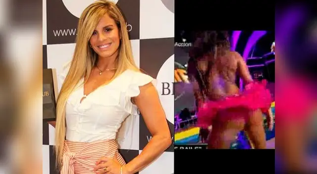 Alejandra Baigorria olvidó el pudor y dejó virolos a los camarógrafos.