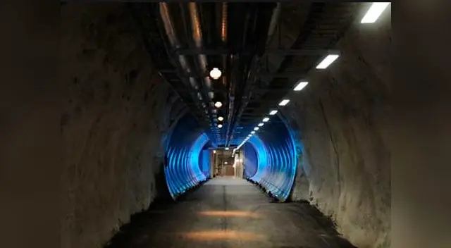 Interior de la Bóveda del fin del mundo.