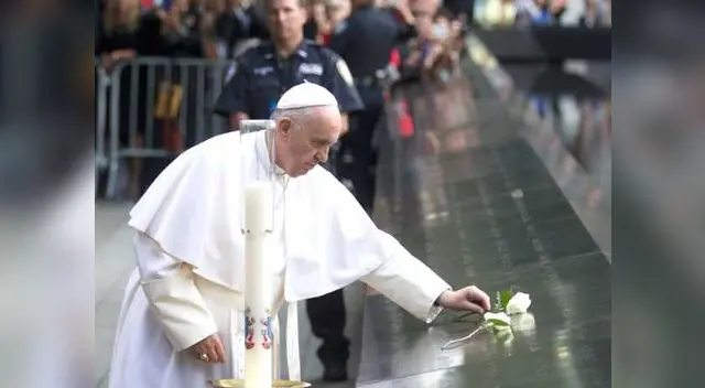 Sumo Pontífice expresó que en ese lugar el dolor es palpable y recordó a los fallecidos en ese salvaje atentado.