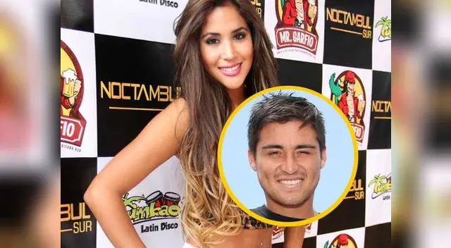 Guerrera celebró tres meses con futbolista.