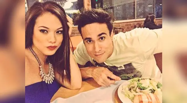 Jazmín Pinedo y Gino Assereto.