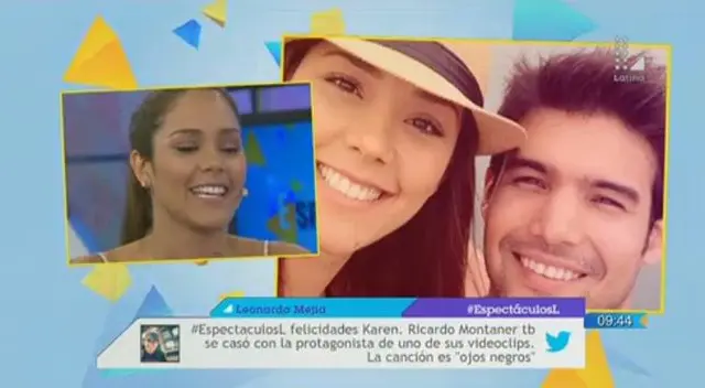 Conductora contó algunos detalles de su matrimonio simbólico