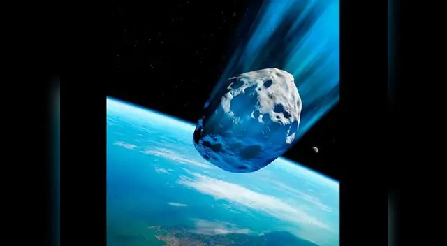 El meteoro pasará por la superficie del mundo en 40 000 mph en poco tiempo.