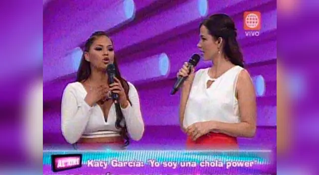Katty García y Maju Mantilla.