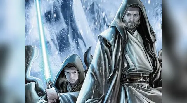 Captura de la portada del nuevo cómic sobre Obi-Wan y Anakin. Captura de la portada del nuevo cómic sobre Obi-Wan y Anakin.