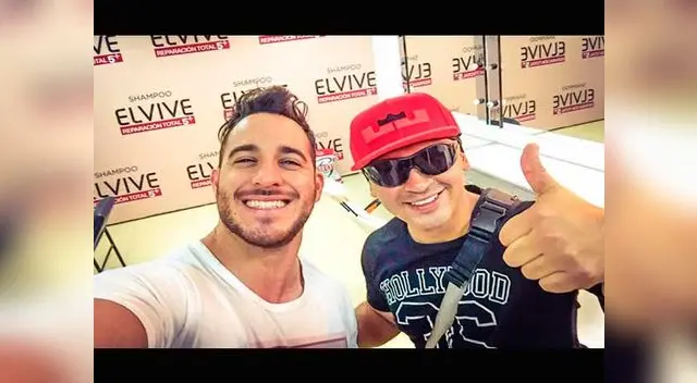 Eyal Berkover y Zumba durante los ensayos de El gran show. Eyal Berkover y Zumba durante los ensayos de El gran show.