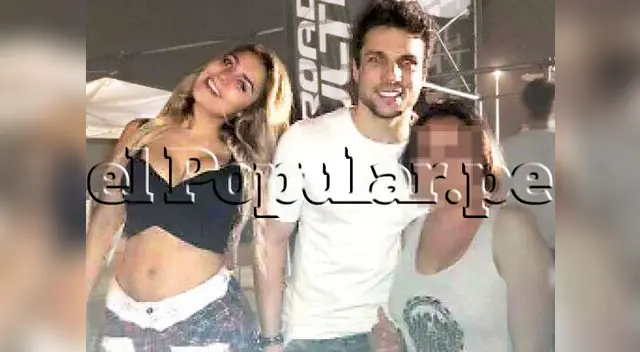 Luego de esta foto, Nicola exigió a fan que la borrara porque sale la venezolana.