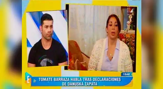 Carlos Barraza fue al set de Espectáculos con cara de arrepentido.