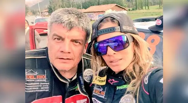 Alejandra y su padre, Sergio Baigorria.