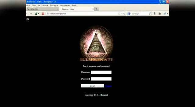 ¿Accedieron a página iluminati?