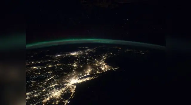 Otra imagen captada de la Estación Espacial.