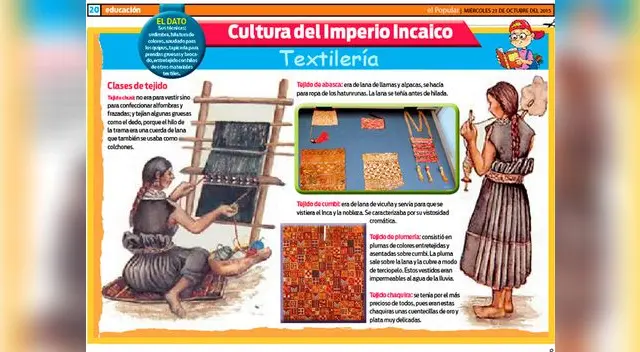 La textilería.