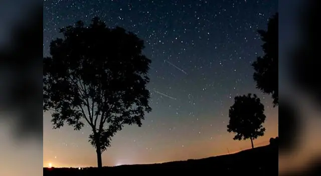 Lluvia de Oriónidas.