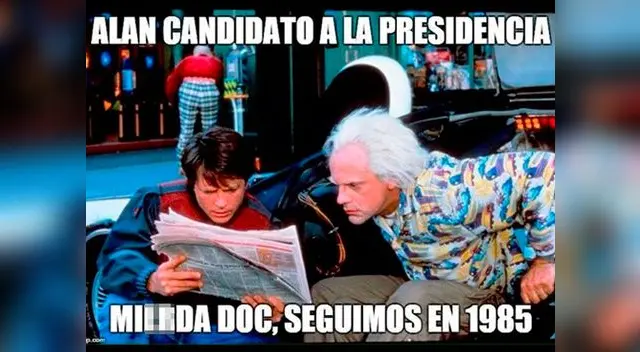 Ni 'Volver al futuro' se salvó de las bromas