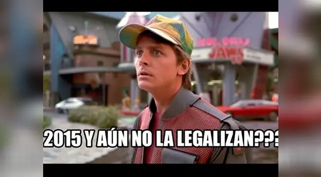 Ni 'Volver al futuro' se salvó de las bromas