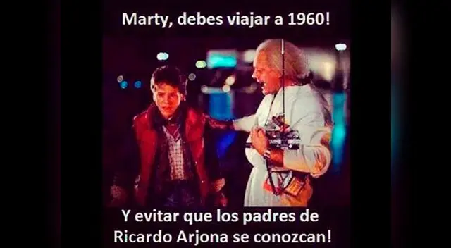 Ni 'Volver al futuro' se salvó de las bromas