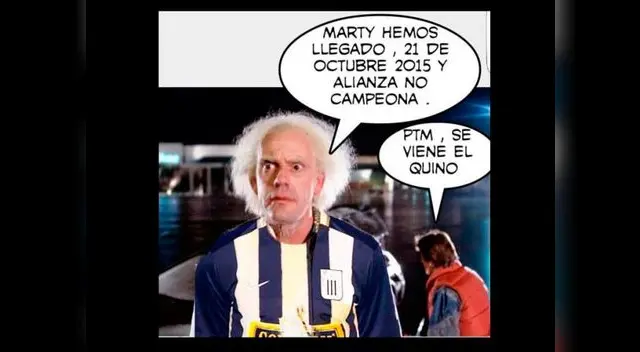 Ni 'Volver al futuro' se salvó de las bromas