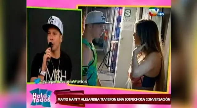 Mario Hart se siente tranquilo por ver a Ale con Guty.