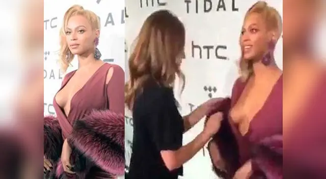 Beyoncé arrocha a su asistente en la alfombra roja. Beyoncé arrocha a su asistente en la alfombra roja.