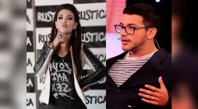 Angie Jibaja arremete contra su expareja.