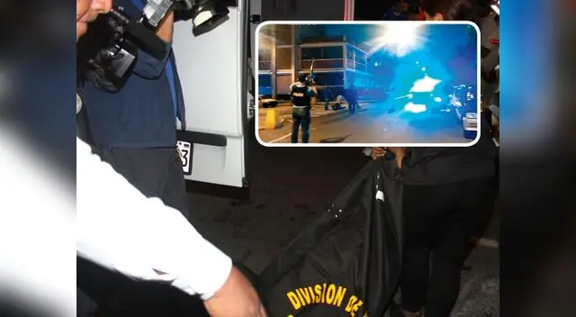 El fallecido fue trasladado a la morgue tras ser abatido por la policía. El fallecido fue trasladado a la morgue tras ser abatido por la policía.