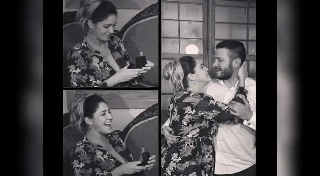 Tilsa Lozano se emocionó por el regalo de Miguel. Tilsa Lozano se emocionó por el regalo de Miguel.