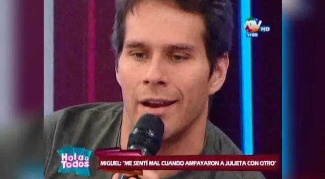 Miguel Arce se defiende de su expareja. Miguel Arce se defiende de su expareja.