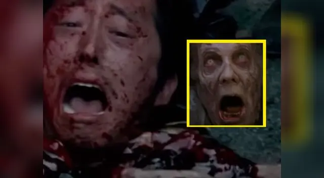 Glenn pasa por varios momentos traumáticos durante la serie. 